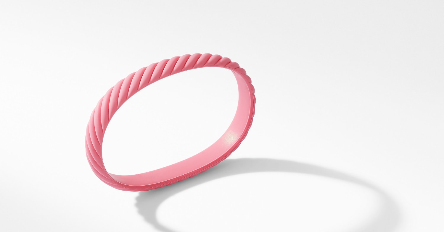 Avon bracelet extender silver tone breast cancer ribbon 2.5” - $20 - From  Dawn