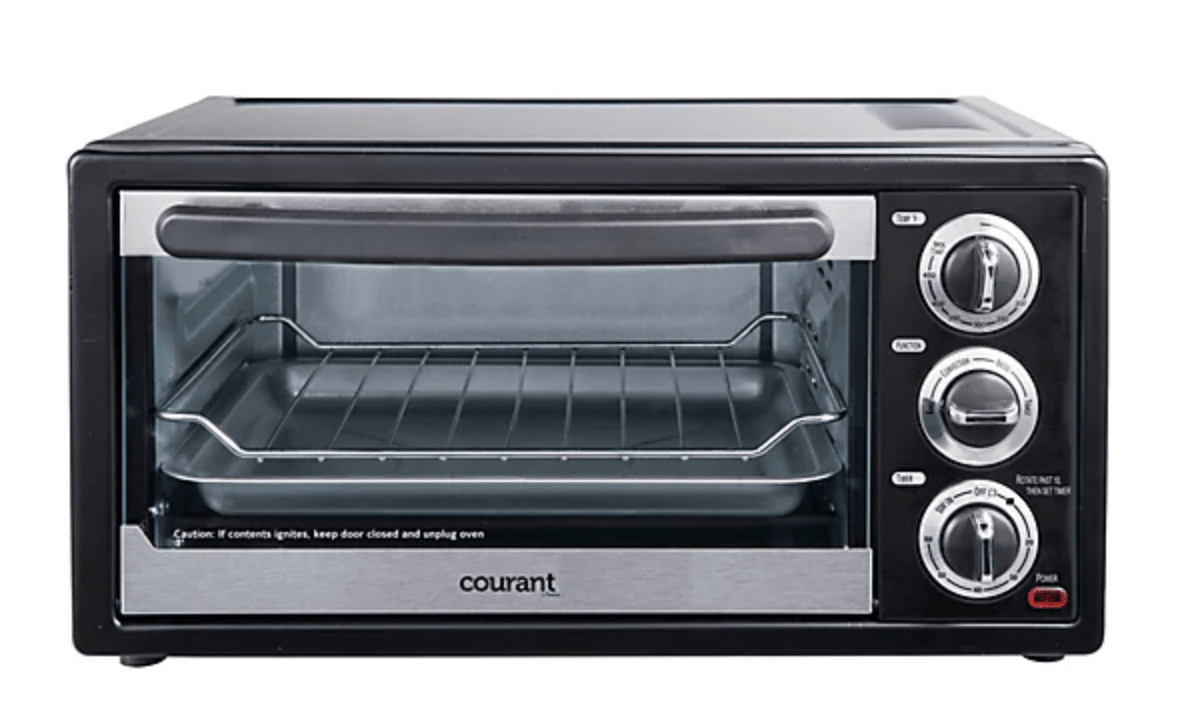 Courant Countertop French Door Convection Toaster Oven & Broiler