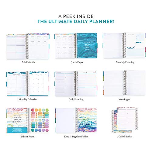 Daily Planner Inserts No. 11 | Hourly | Undated Planner Pages
