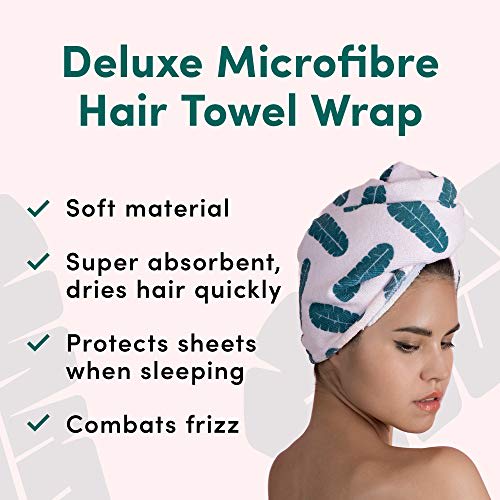 Black Microfiber Hair Towel - Curly Girl Approved | The Perfect Haircare
