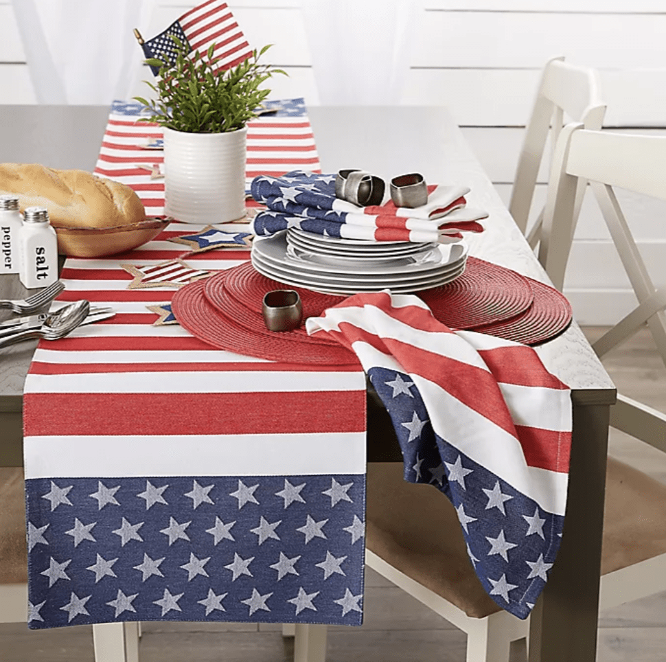 Americana 4th of July Summer BBQ Essentials — bows & sequins