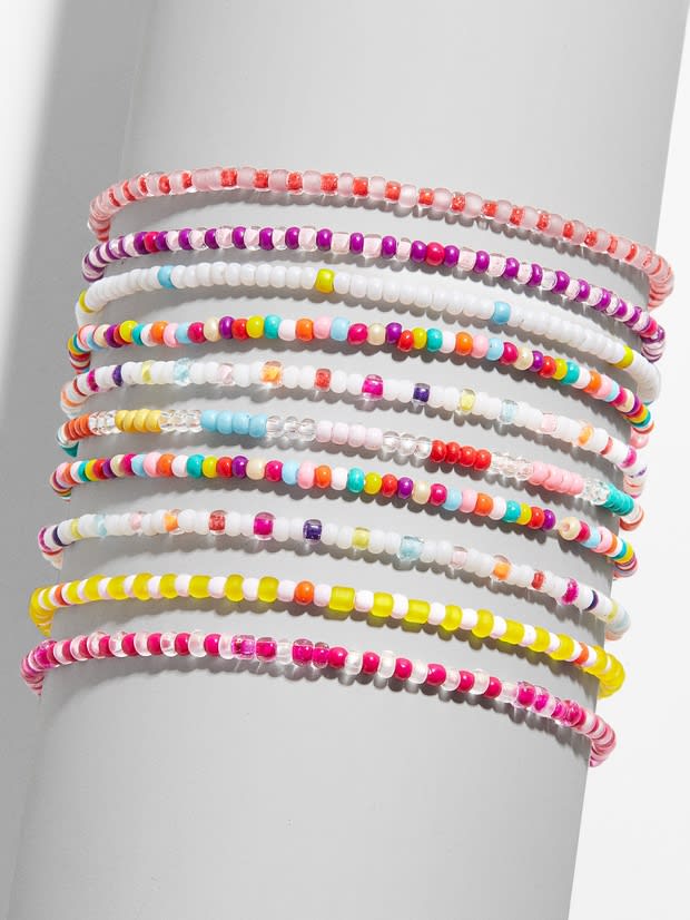 Navy Multicolor Paper Bead Bracelet | ConnectToUganda