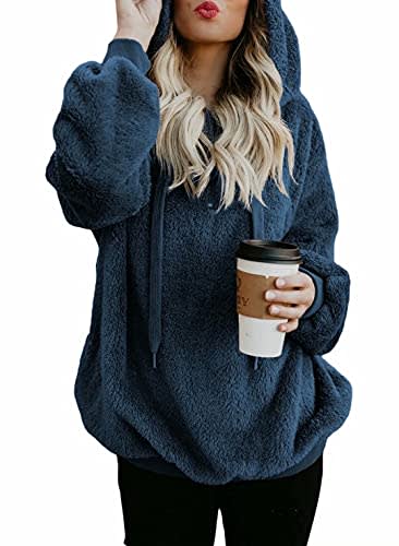  VREWARE womens oversized hoodies fall,women,sales today deals  prime under 10,sweatshirt for deals of today prime clearance,cheap items  under 1,deliveries today on my orders A-blue : Clothing, Shoes & Jewelry