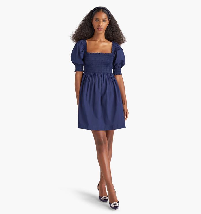 knee length dresses for ladies Hill House Home Women's The Mira Nap Dress - Stripe Rust