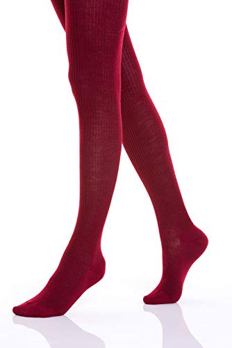 Women's Girls Winter Cable Knit Sweater Tights Warm Stretch Stockings  Pantyhose