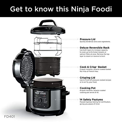 Pressure Cooker  How to Use Racks and Accessories (Ninja® Foodi® Pressure  Cookers) 