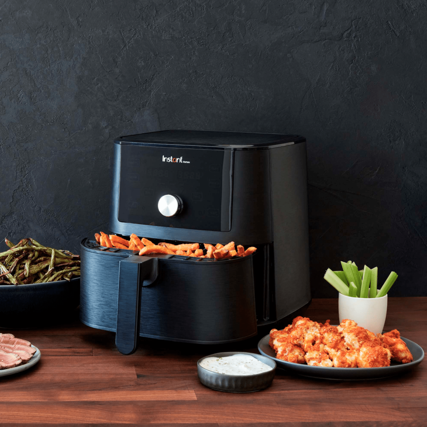 Instant vortex air fryer black online friday