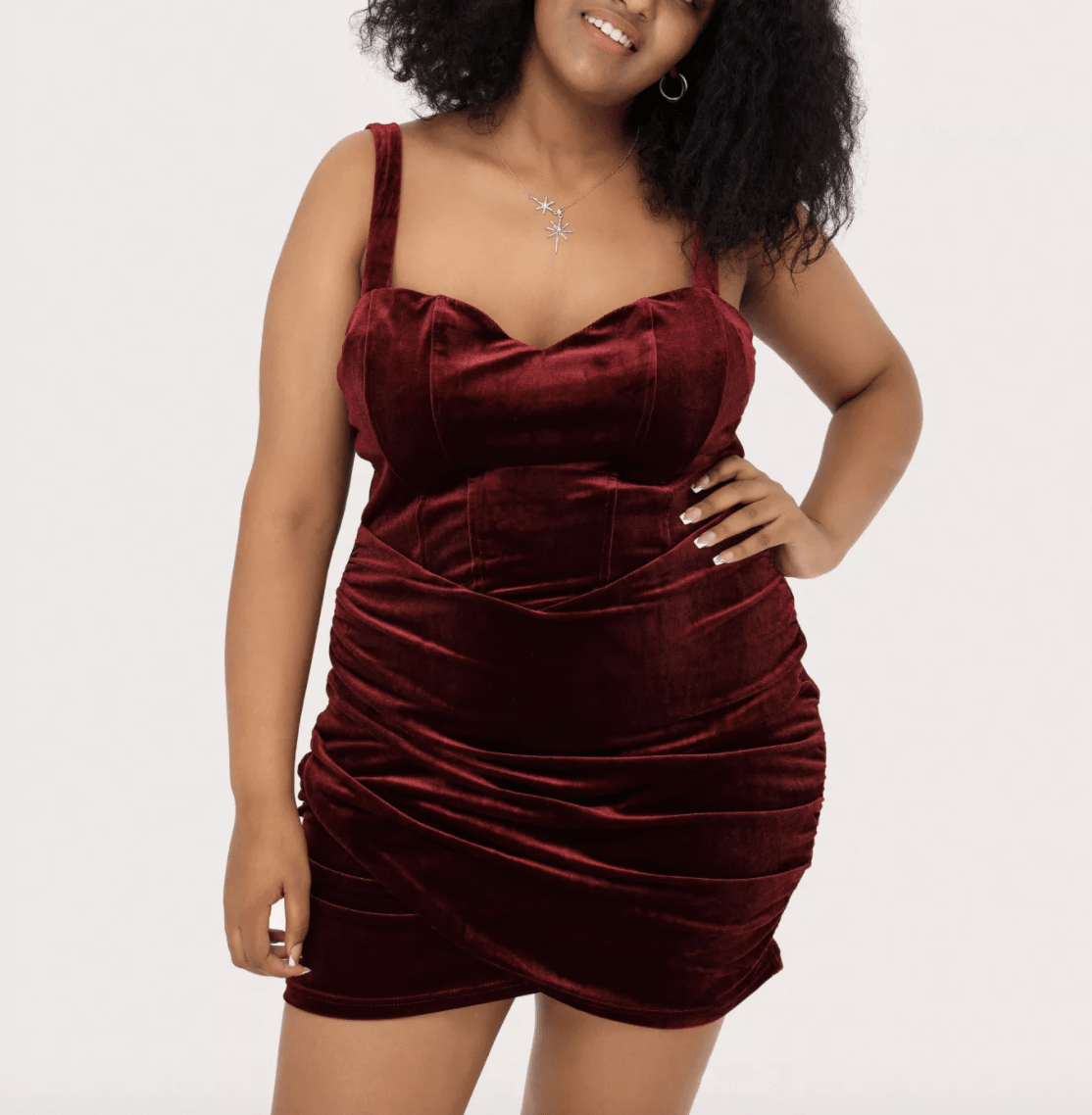 sachin and babi light blue dress Lizzo's Brown Dolce & Gabbana Dress For Her Vegas Birthday main image 0