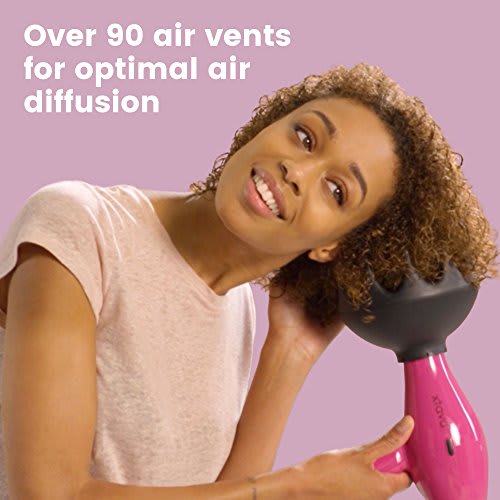 Buy Wind Spin Hair Roller Air Curler Hair Dryer Diffuser Hair Curler  Styling Tool for Professional and Home Use Hair Dryer Attachment for Curly  Wavy with 2 Curl SticksRandom Color Online at