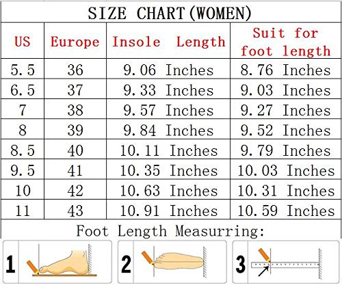 amazon shoe size chart