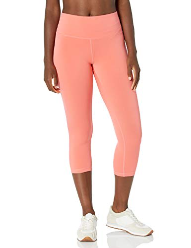  DAYOUNG Womens Yoga Capri Leggings Casual Summer Tummy  Control Lounge Workout Cropped Pants