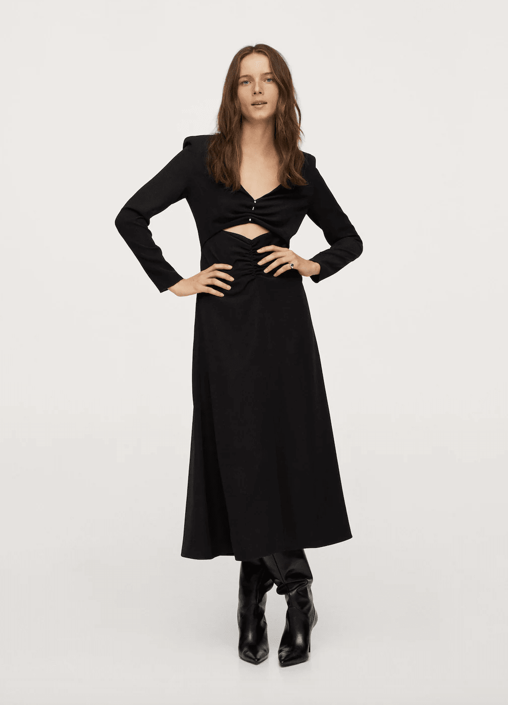 How to style a maxi dress for winter, according to stylists