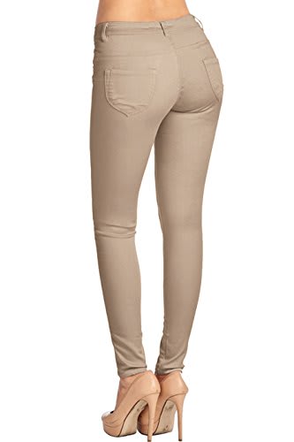 Buy DressBerry Women Khaki Skinny Fit Stretchable Jeans  Jeans for Women  1468812  Myntra