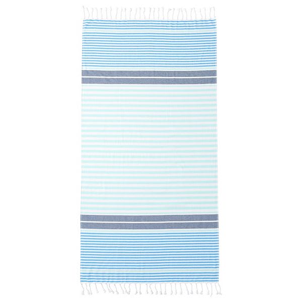 Turkish Luxury Striped Hand Towel - Dusty Blue - Dormify in 2023