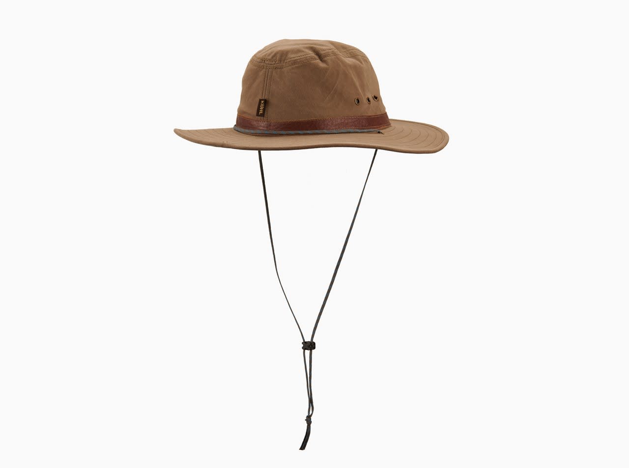 Everyday Broad Brim Sun Hat With Pocket UPF50+ - S / KHAKI
