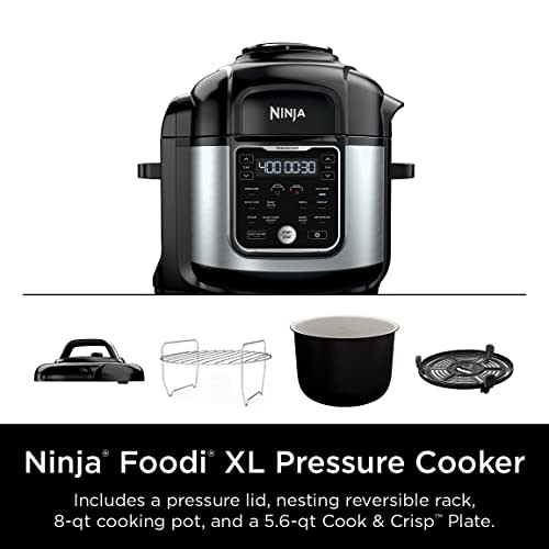  17-In-1 Pressure Cooker 6 Quart Electric Pressure Cooker Air  Fryer Combo, 1500W Slow Cooker, Multicooker, Rice Cooker with Recipe Book,  Nesting Broil Rack/Two Detachable Lids, Smart LED Touchscreen : Home 
