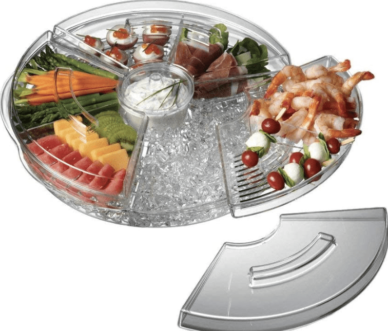 Prodyne Iced up Salad to Go Carry and Serve Bowl for sale online