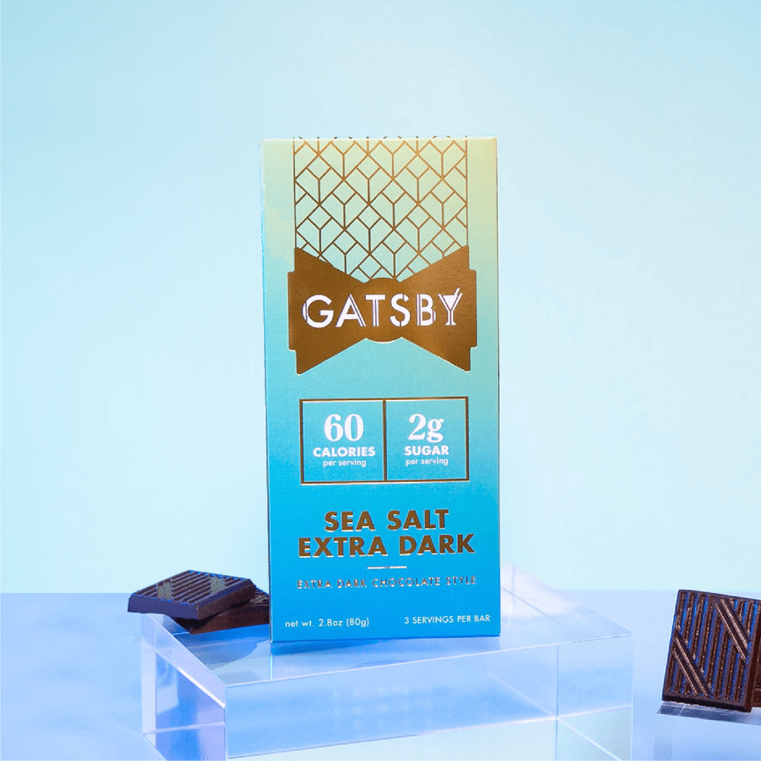 Save on Gatsby Sea Salt Extra Dark Bar Chocolate Style Order