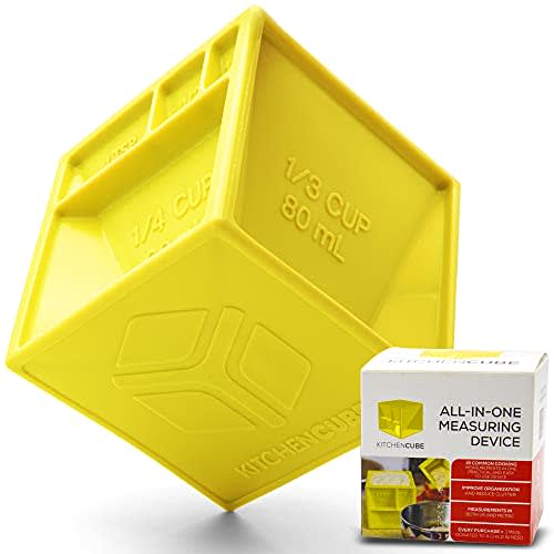 Altamatic All-in-One Measuring Cube | Replaces 10 Cups and Spoons |  Organizes Your Kitchen and Countertop 