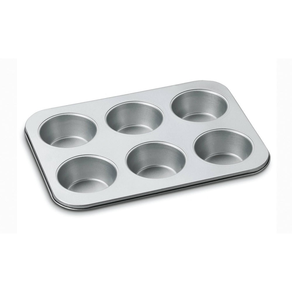 GoodCook Nonstick Steel 6-Cup Jumbo Muffin Pan Gray 