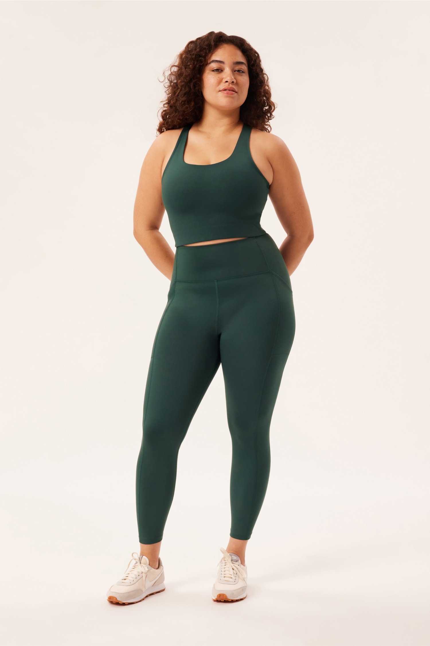 Pocket Capris - Evergreen  Plus size activewear, Plus size fits, Best  leggings