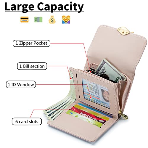 Roulens Small Crossbody Bag for Women,Cell Phone Purse Women's Shoulder Handbags Wallet Purse with Credit Card Slots