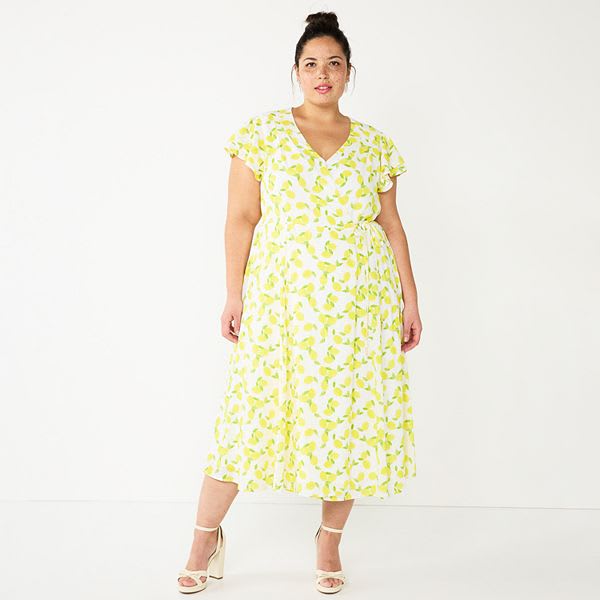 Draper james shop yellow dress