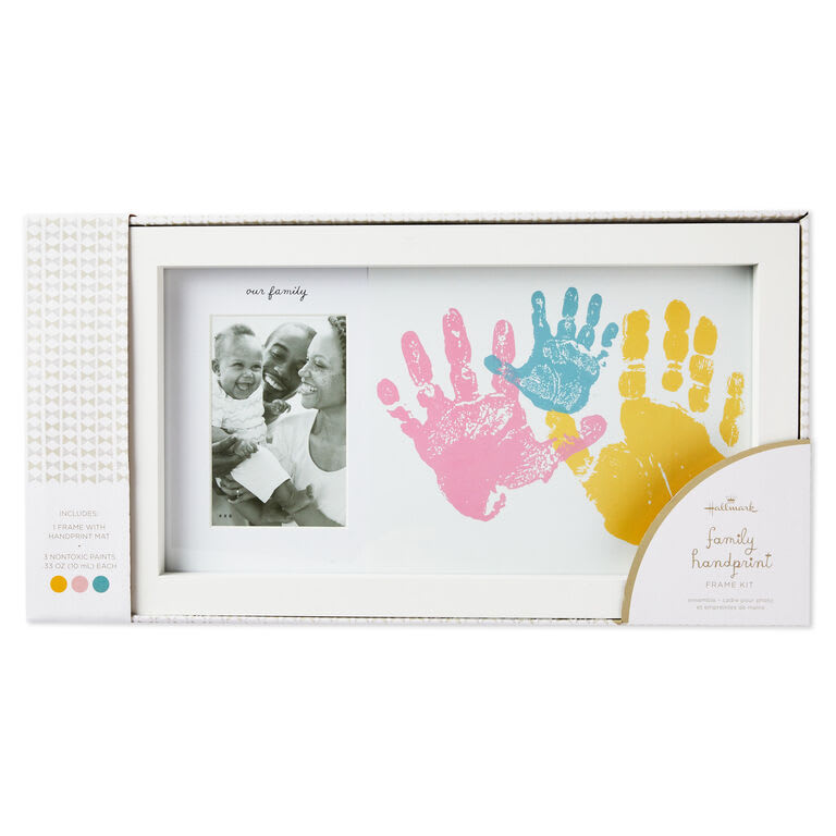 Hallmark In Our Home We Do Love Wood Sign Family Handprint Kit