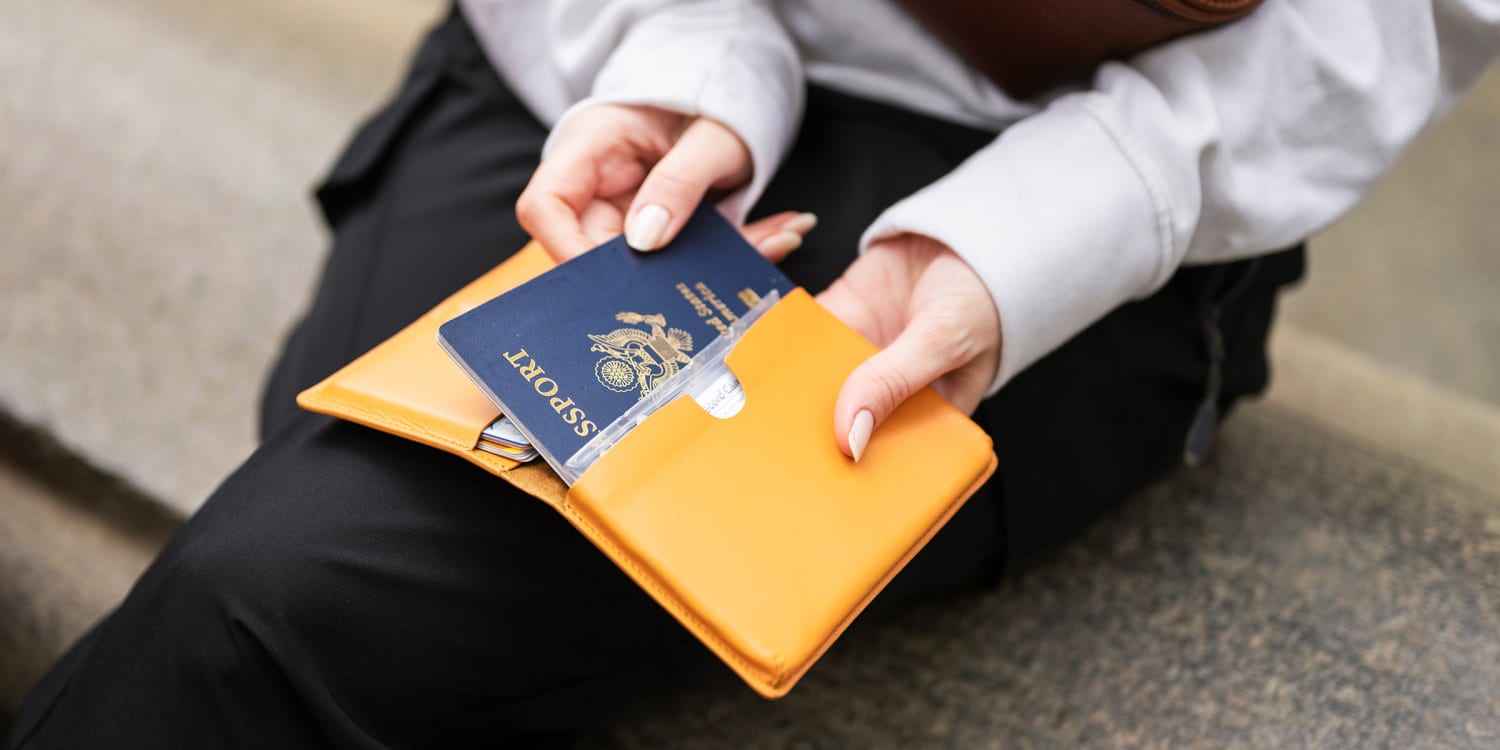Luxury RFID-Blocking Passport Cover