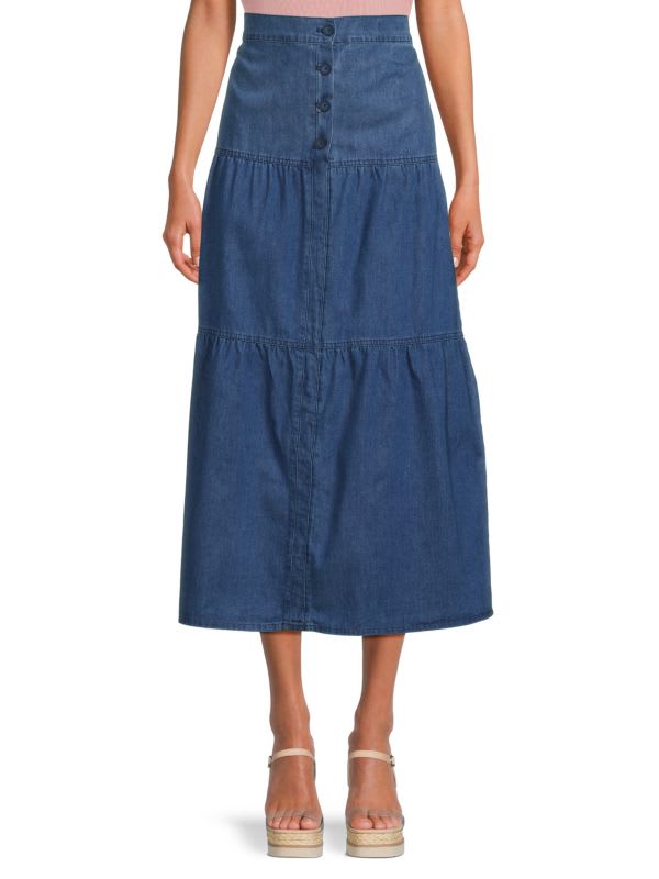 Pleated Skirt Walmart Plus Size Jean Skirt Agnes Orinda Women's