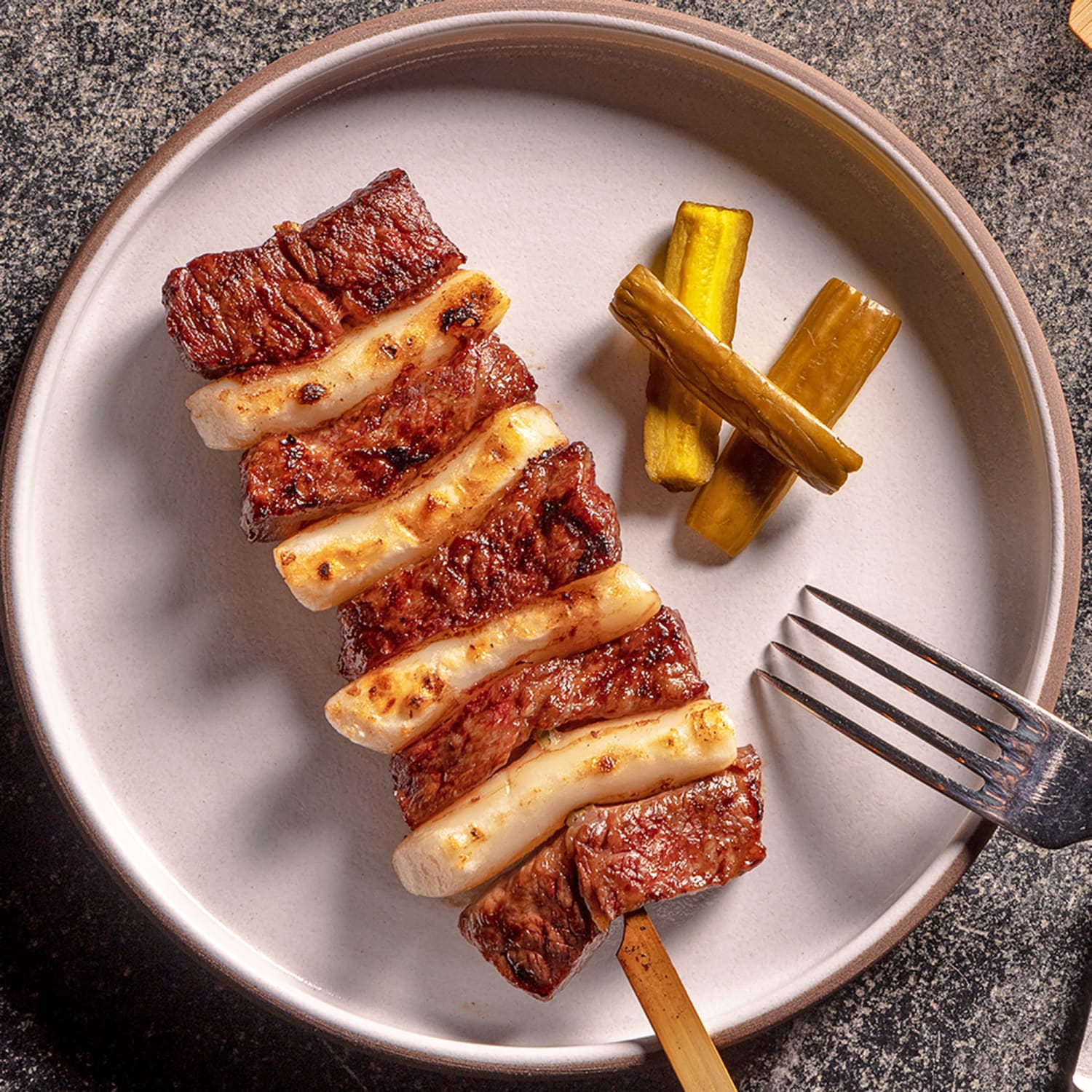 Galbi and Tteok Skewers Recipe - NYT Cooking