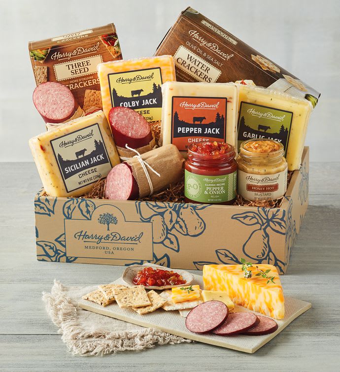 Sausage And Cheese Gift Box Harry David, 53% OFF