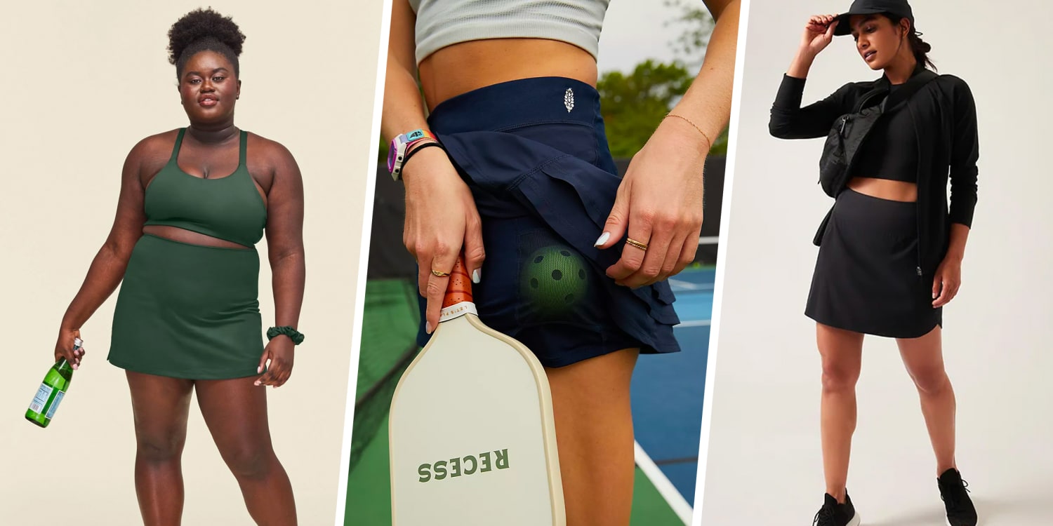 With the rise of tenniscore and pickleball, athletic skorts are back: 15 to  shop