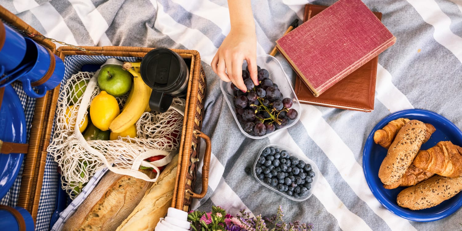 The Clever Way To Keep Your Picnic Foods Cold And Organized
