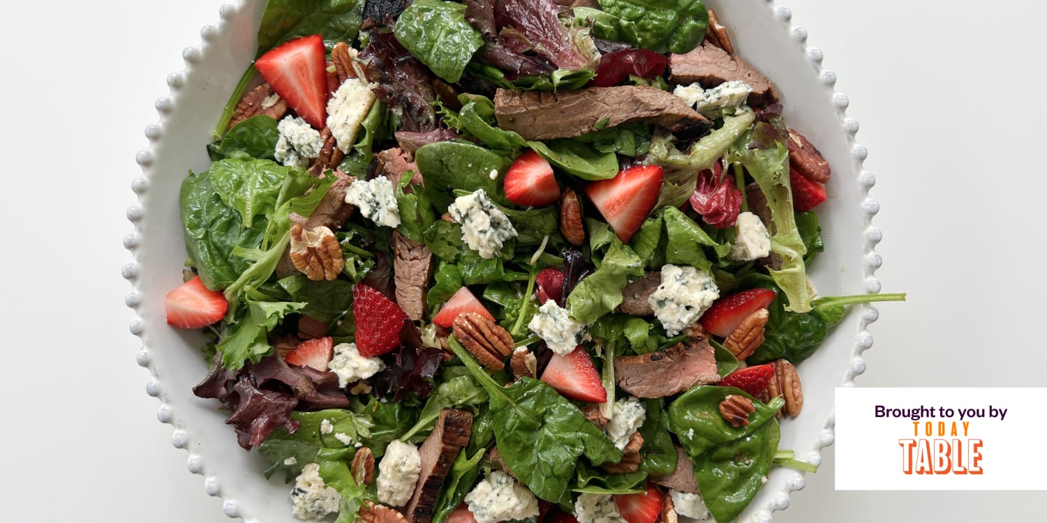 Steak salad, strawberry shortcake squares and more recipes to make this week