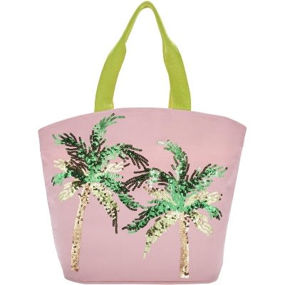 Bloomhale Designer Beach Bags and Totes - Large Flower Beach Tote  Waterproof Sandproof Holds All Your Beach Essentials for Vacation, Picnic  or Pool 