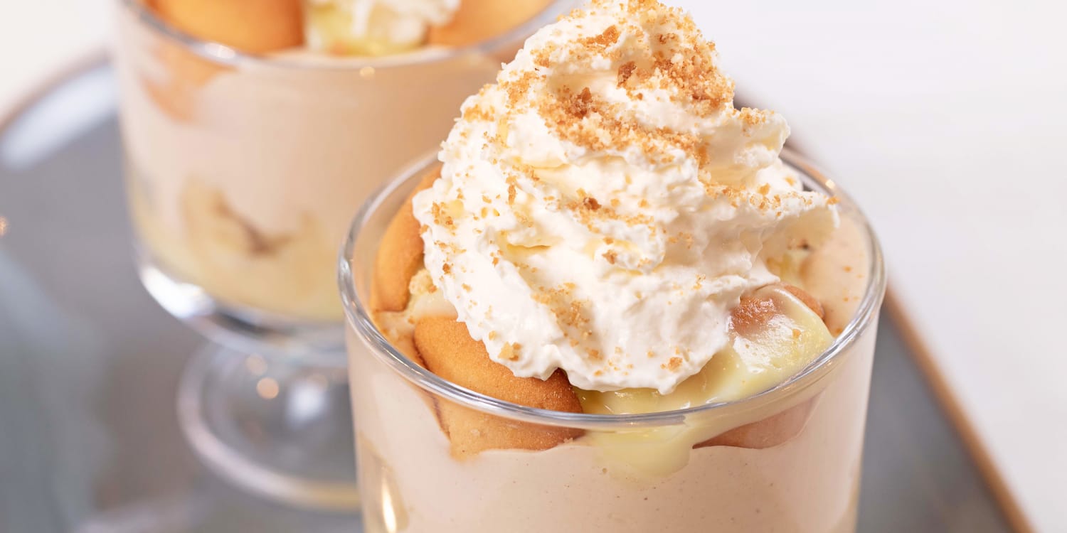 Make the easiest banana pudding ever with creamy peanut butter