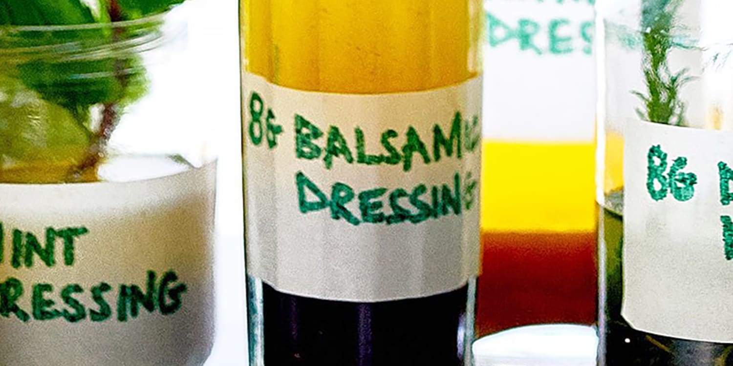 Easy Homemade Dressing: Balsamic, Avocado, Honey-Mustard and Mint