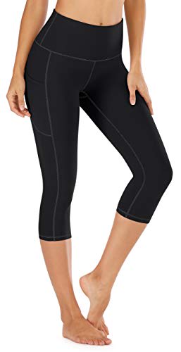 leggings with pockets for women pink : Fengbay Capri Leggings for  Women,Yoga Capris with Pock