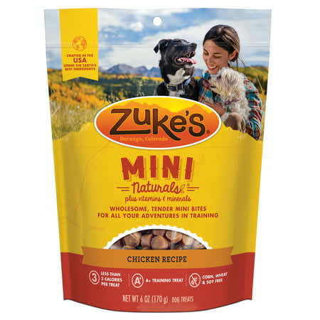 Zuke’s Mini Naturals Chicken Recipe Dog Training Treats