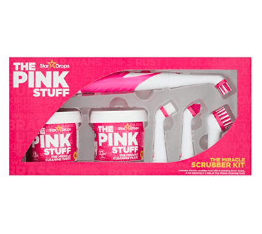 The Pink Stuff Scrubber Kit transformed my white sneakers