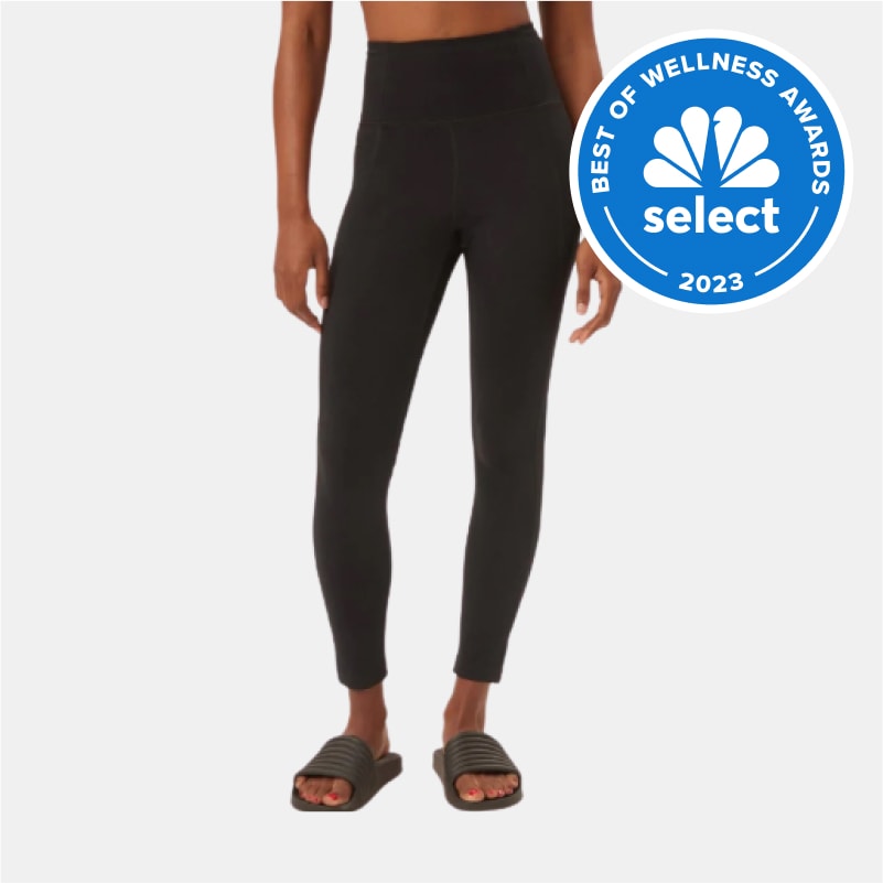 NWT! Zella Leggings Size XS High Waist Yoga Studio 7/8 Black Soft 