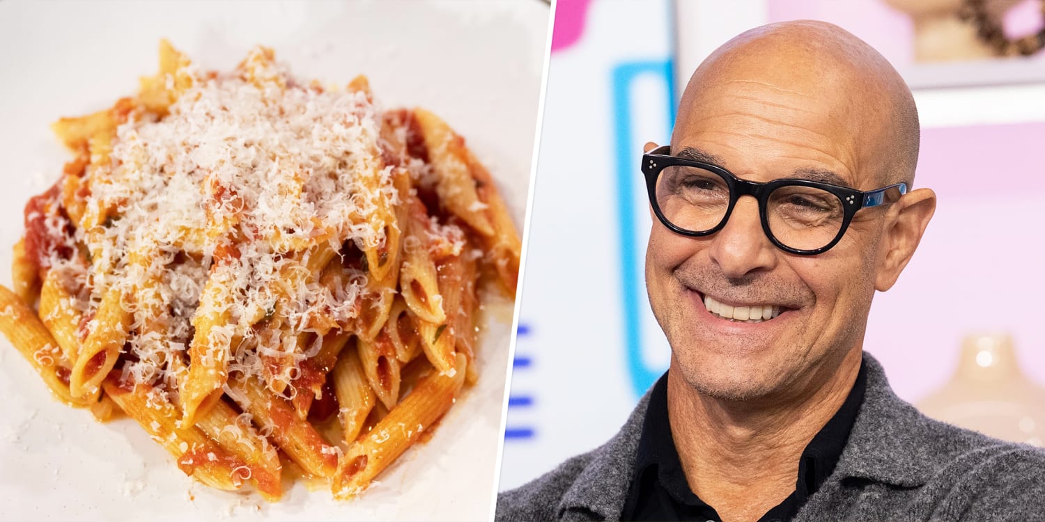 Stanley Tucci shares his go-to pasta sauce recipe