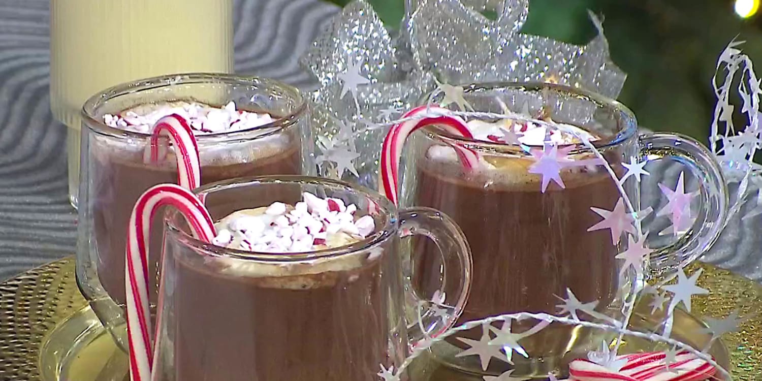 This red wine hot chocolate will warm you up from the inside out