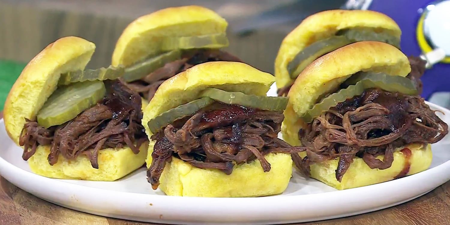 Make perfectly tender barbecue brisket in the slow cooker