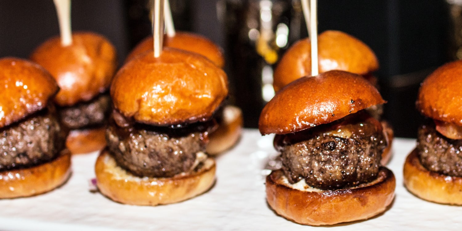 Wolfgang Puck's burger sliders will elevate any game-day spread