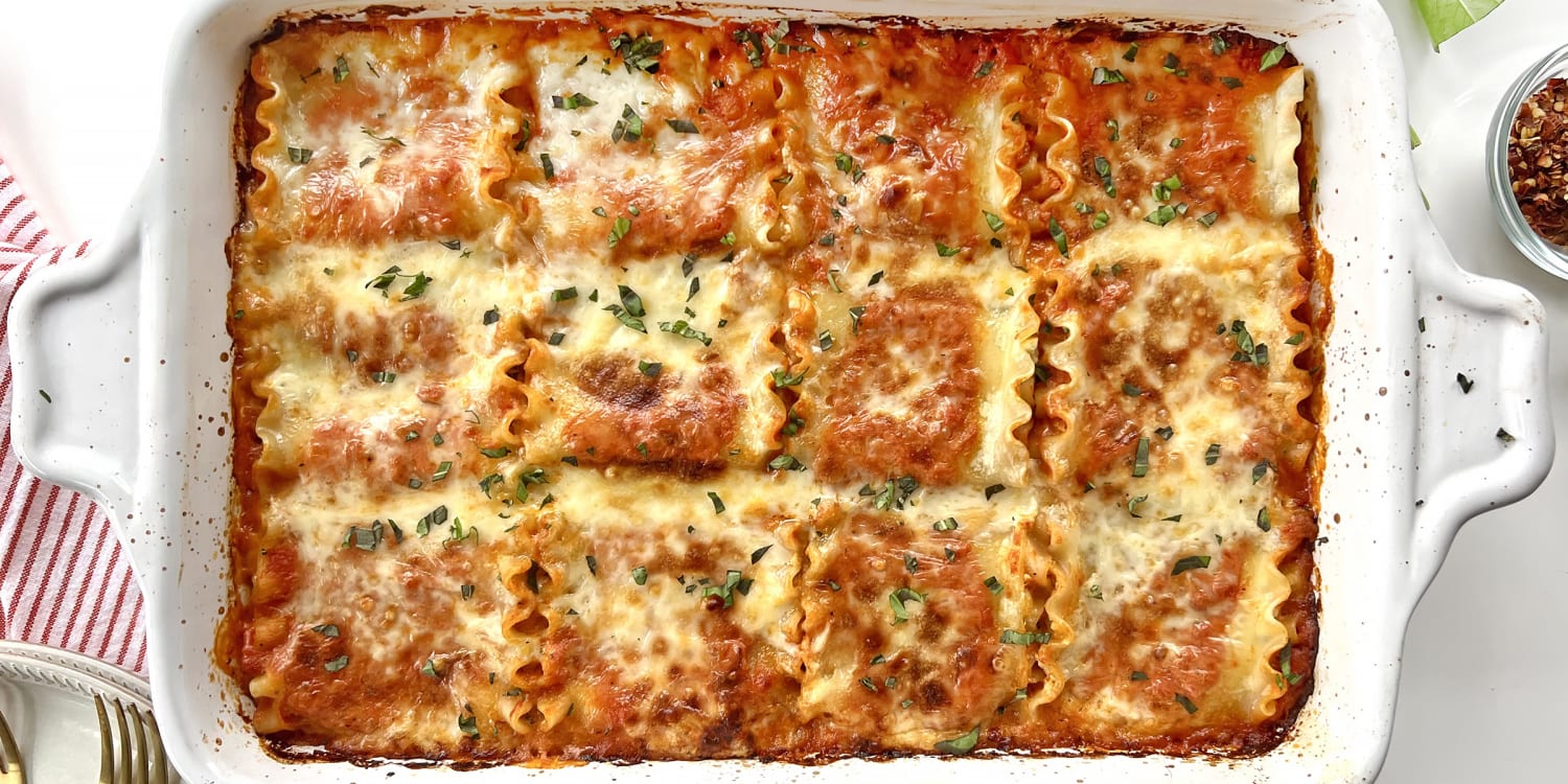 Lasagna alla Vodka Roll Ups