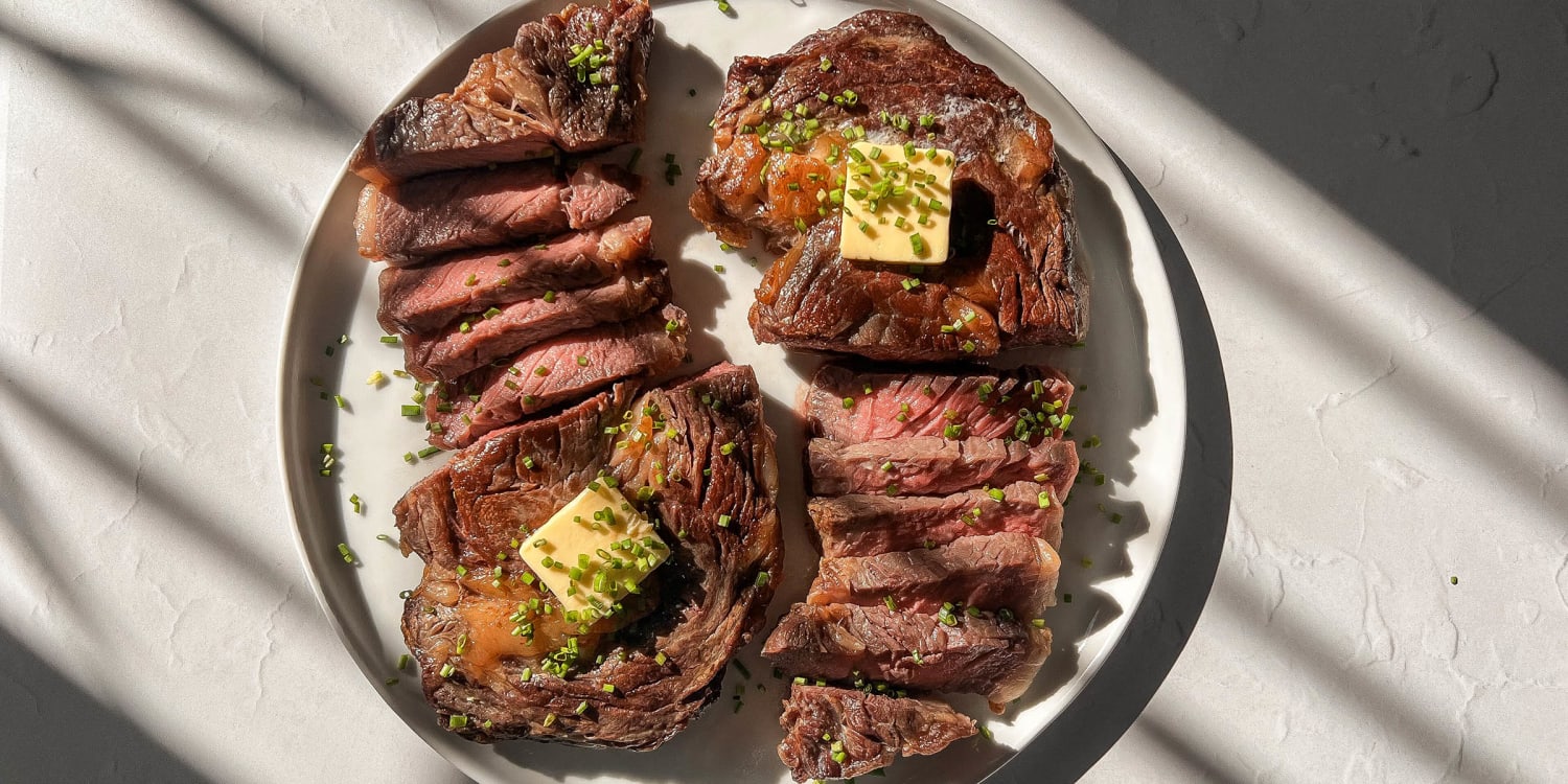 Air Fryer Ribeye Steaks Recipe