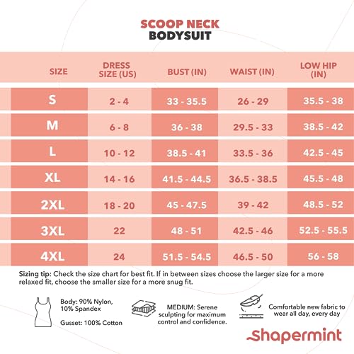 Shapewear Size Chart – Tamela Mann Collection