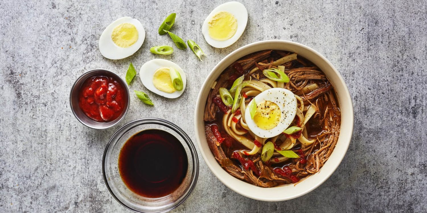 Recover from Mardi Gras festivities with a steaming bowl of yakamein